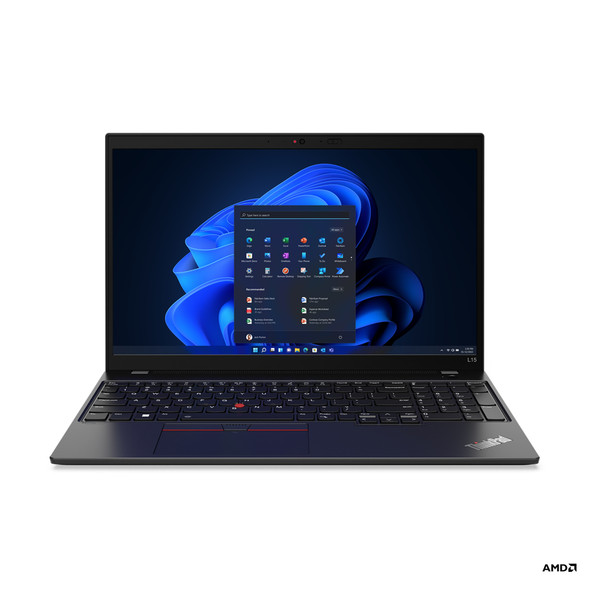 Lenovo ThinkPad L15 5675U Notebook 39.6 cm (15.6") Full HD AMD Ryzen 5 PRO 8 GB DDR4-SDRAM 256 GB SSD Wi-Fi 6E (802.11ax) Windows 11 Pro Black 21C70017US 196379684450