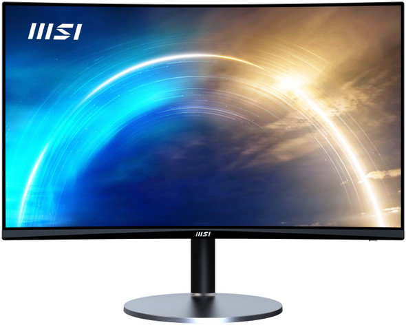 MSI Pro MP272C 27 Inch Curved Monitor, 1500R, Full HD (1920 x 1080), 75Hz, VA, 4ms, HDMI, VGA, Built-in Speakers, Anti-Glare, Anti-Flicker, Less Blue light, TÜV Certified, VESA, Kensington, Black PROMP272C 824142287613