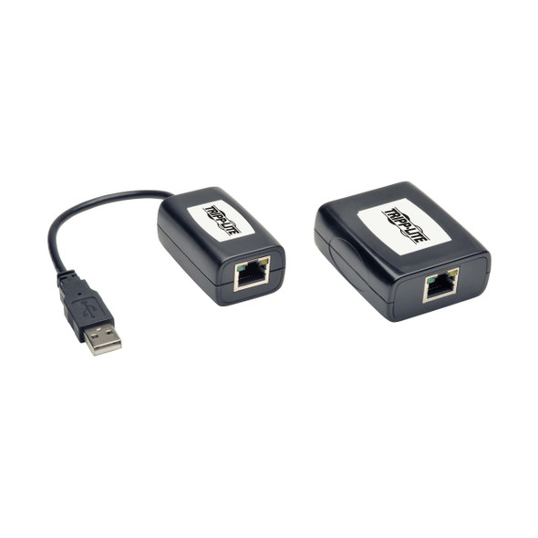 Tripp Lite B203-101-PNPINT 1-Port USB over Cat5/Cat6 Extender Kit - Plug and Play, International Plug Adapters, 164 ft. (50 m) B203-101-PNPINT 037332271563