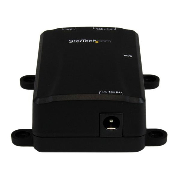 StarTech.com 1-Port Gigabit Midspan - PoE+ Injector - 802.3at and 802.3af 44061