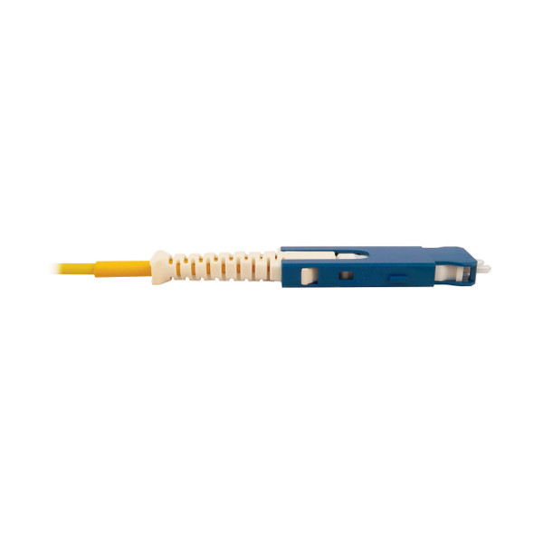 Tripp Lite N383S-02M 400G Singlemode 9/125 OS2 Fiber Optic Cable (Duplex SN-UPC M/M), LSZH, Yellow, 2 m (6.6 ft.) N383S-02M 037332274434