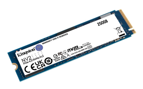 Kingston Digital SNV2S/250G 740617329889 NV2 250GB NVME