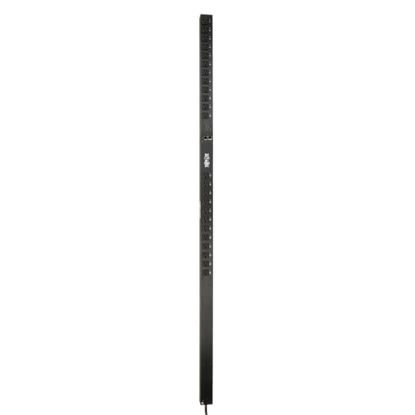 Tripp Lite 1.9kW Single-Phase Switched PDU with LX Platform Interface, 120V Outlets (24 5-15/20R), 10 ft. Cord w/L5-20P, 0U, TAA PDUMV20NETLX 037332205315