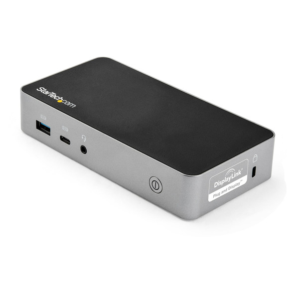 StarTech.com USB-C Dock - Dual Monitor 1080p HDMI Laptop Docking Station - 65W Power Delivery - 1x USB-C, 3x USB-A, Ethernet - Dual Video Display USB 3.1 Gen 1 Type-C Dock - Mac & Windows DK30CHHPD 065030881678