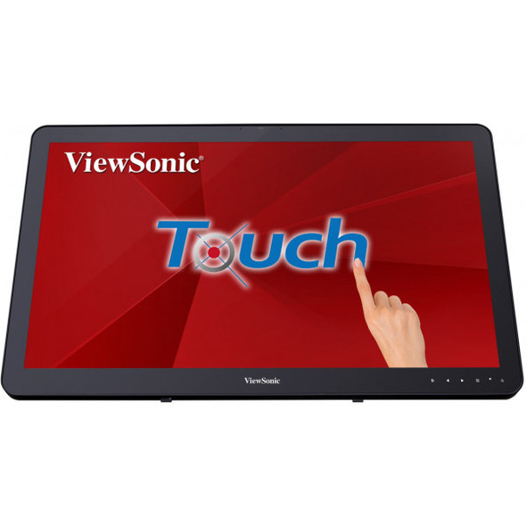 Viewsonic TD2430 computer monitor 59.9 cm (23.6") 1920 x 1080 pixels Full HD LCD Touchscreen Multi-user Black TD2430 766907846911