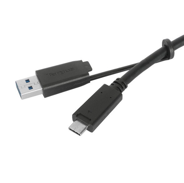 Targus ACC1133GLX USB cable 1 m USB 3.2 Gen 1 (3.1 Gen 1) USB C Black ACC1133GLX 092636350161