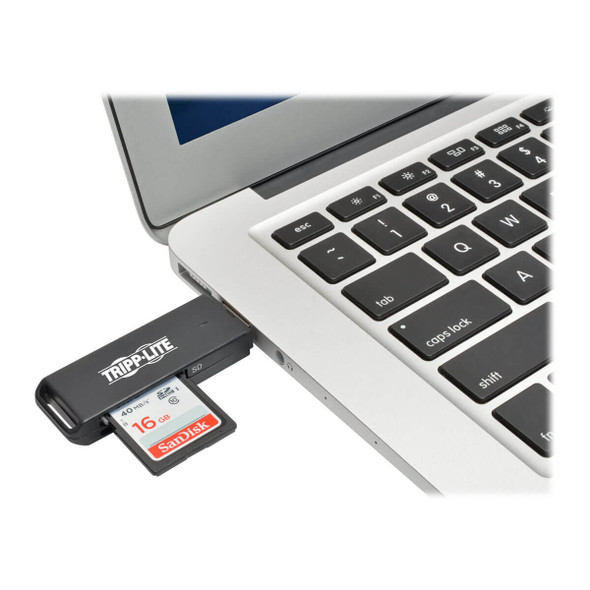 Tripp Lite U352-000-SD USB 3.0 SuperSpeed SD/Micro SD Memory Card Media Reader U352-000-SD 037332201232