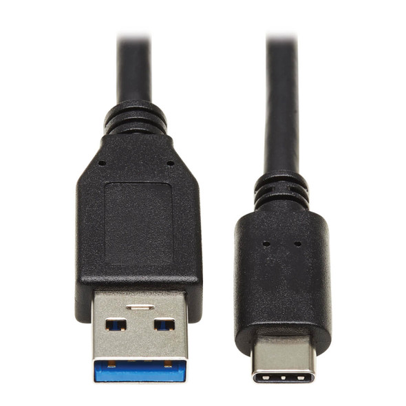 Tripp Lite U428-20N-G2 USB-C to USB-A Cable (M/M), USB 3.2 Gen 2 (10 Gbps), Thunderbolt 3 Compatible, 20-in. (50.8 cm) U428-20N-G2 037332243423