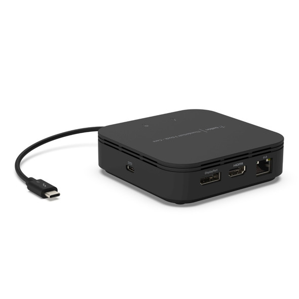 Belkin Thunderbolt 3 Dock Core Wired Black F4U110BT 745883786497