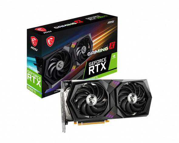 MSI RTX 3060 TI Gaming X 8G LHR NVIDIA GeForce RTX 3060 Ti 8 GB GDDR6 G306TGX8L 824142259276