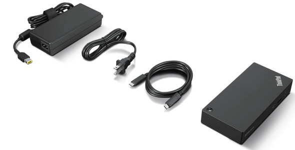 Lenovo 40B20135US notebook dock/port replicator Wired USB 3.2 Gen 1 (3.1 Gen 1) Type-A + Type-C Black 40B20135US 195477286917