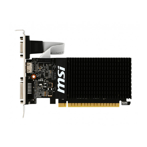 MSI G7102D3HP graphics card NVIDIA GeForce GT 710 2 GB GDDR3 G7102D3HP 824142126387