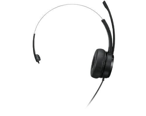 Lenovo 100 Mono Headset Wired Head-band Office/Call center USB Type-A Black 4XD1B61617 195348460774