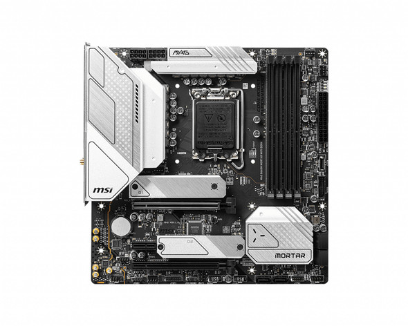MSI MAG B660M MORTAR WIFI DDR4 motherboard Intel B660 LGA 1700 micro ATX B660MMOD4 824142274934