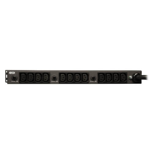 Tripp Lite 4.8/5.8kW Single-Phase Basic PDU, 200-240V Outlets (16-C13 & 4-C19), L6-30P, 15ft Cord, 1U Rack-Mount PDU1230 037332122261