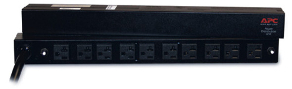 APC Rack PDU, Basic, 1U, 30A, 120V power distribution unit (PDU) AP9560 731304192930