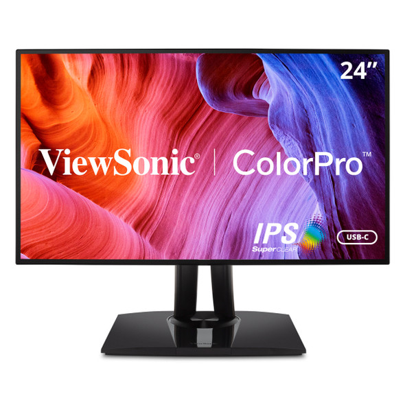 Viewsonic VP Series VP2468A computer monitor 61 cm (24") 1920 x 1080 pixels Full HD LED Black VP2468A 766907009477