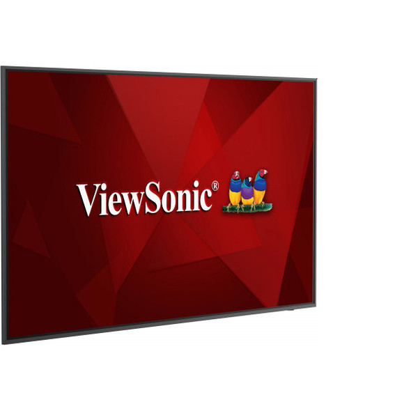 Viewsonic CDE6520 Signage Display Digital signage flat panel 165.1 cm (65") IPS 450 cd/m² 4K Ultra HD Black Built-in processor Android 8.0 CDE6520-E1 766907004182