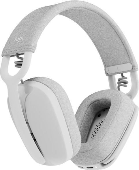 Logitech Zone Vibe 100 Headset Wireless Head-band Calls/Music Bluetooth White 981-001257 097855177964