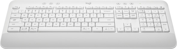 Logitech Signature K650 keyboard RF Wireless + Bluetooth White 920-010962 097855179531