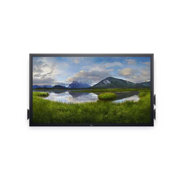 DELL C7520QT 189.2 cm (74.5") 3840 x 2160 pixels 4K Ultra HD LCD Touchscreen Multi-user Black DELL-C7520QT 884116335702