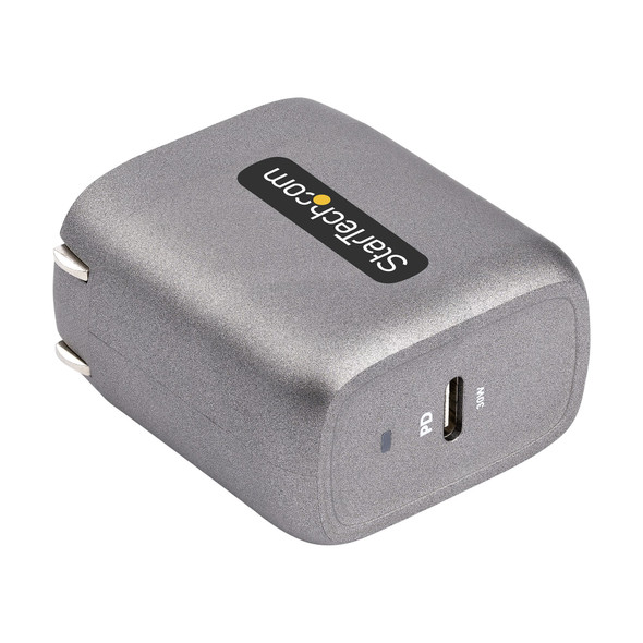 StarTech Accessory 30W USB-C Wall Charger Portable w Power Delivery 6ft Cable WCH1C30 65030893497