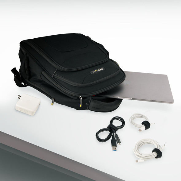 StarTech AC B506I-HOOK-LOOP-TIES 6 Hook & Loop Cable Ties Black 50Pack Retail B506I-HOOK-LOOP-TIES 65030894104