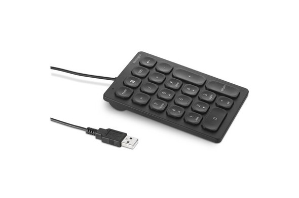 Kensington Keyboard K79820WW Wired Numeric Keypad 21-Key with 4 Shortcut Keys with USB-A Retail K79820WW 85896798200