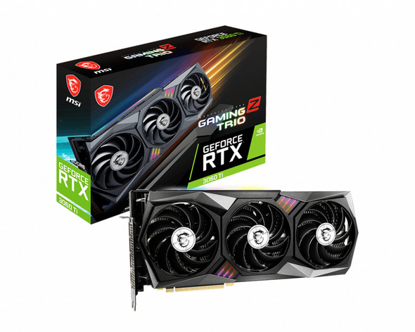 MSI VCX GeForce RTX 3060 Ti GAMING Z TRIO 8G LHR 8GB GDDR6 256Bit Retail G306TGZT8L 824142259368