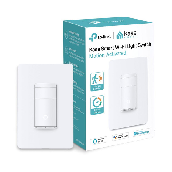 TP-Link Switch KS200M Kasa Smart Wi-Fi Light Switch Motion-Activated Retail KS200M 840030702686