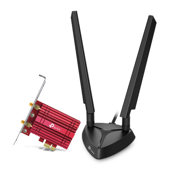 TP-Link AXE5400 Wi-Fi 6E Bluetooth 5.2 PCIe Adapter 840030709098