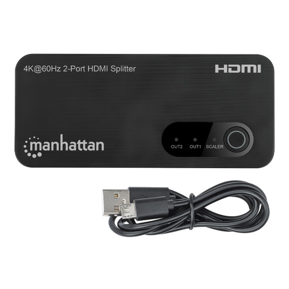 Intellinet 207614 video splitter HDMI 2x HDMI 766623207614