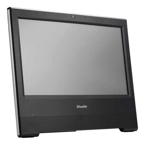 Shuttle X50V8 All In One 15.6" Touch PC, Intel Celeron 5205U, fanless, black 887993005072