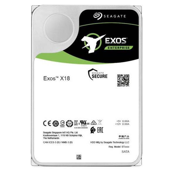 Seagate Exos X18 3.5" 18000 GB SAS 763649138922