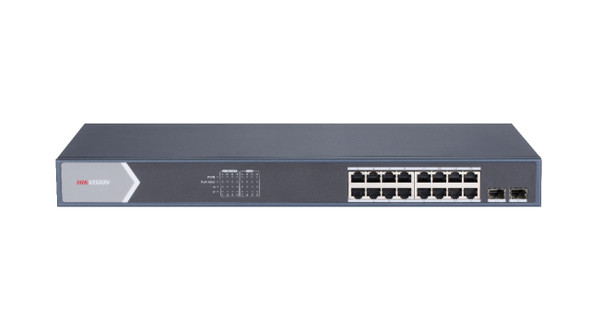 Hikvision Digital Technology DS-3E1518P-SI network switch Managed Gigabit Ethernet (10/100/1000) Power over Ethernet (PoE) Black 842571135626
