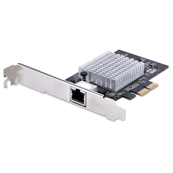 StarTech.com 1-Port 10Gbps PCIe Network Adapter Card, Network Card for PC/Server, Six-Speed PCIe Ethernet Card with Jumbo Frame Support, NIC/LAN Interface Card, 10GBASE-T and NBASE-T 065030897549