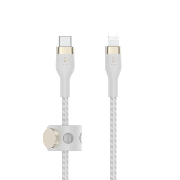 Belkin CAA011BT3MWH USB cable 3 m USB C USB C/Lightning White 745883832583