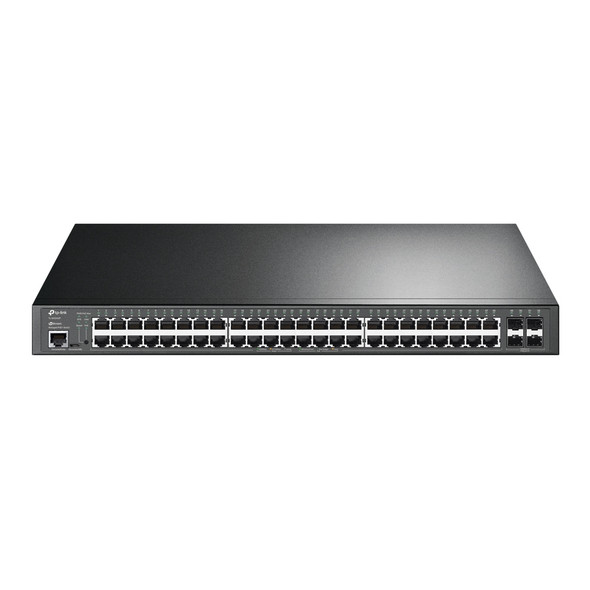 TP-Link JetStream 52-Port Gigabit L2+ Managed Switch with 48-Port PoE+ 840030702365