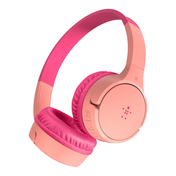 Belkin SOUNDFORM Mini Headset Wired & Wireless Head-band Music Micro-USB Bluetooth Pink 745883820542