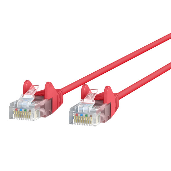Belkin CE001b01-RED-S networking cable 0.3 m Cat6 U/UTP (UTP) 745883805501