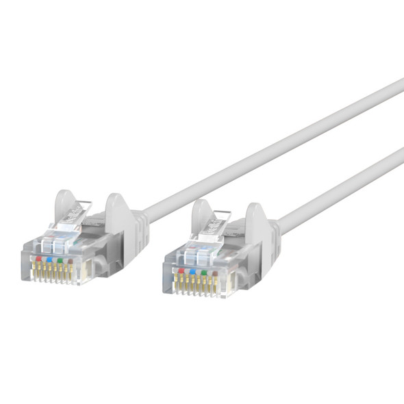 Belkin CE001B25-WHT-S networking cable White 7.62 m Cat6 U/UTP (UTP) 745883806287