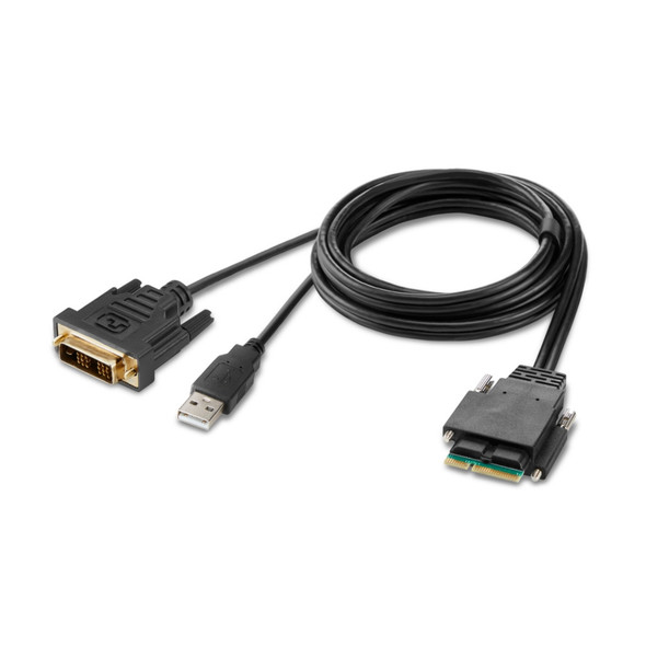 Belkin F1DN1MOD-HC-D06 KVM cable Black 1.8 m 745883789504