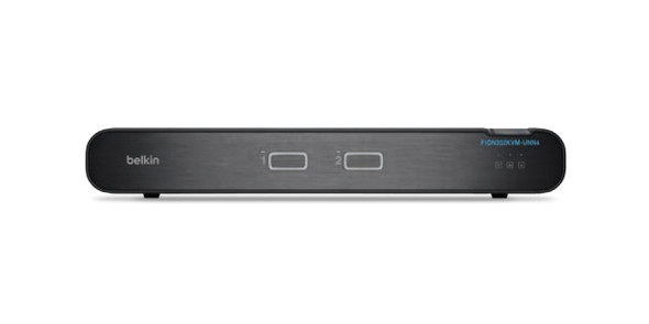 Belkin F1DN202KVM-UNN4 KVM switch Rack mounting Black 745883800957