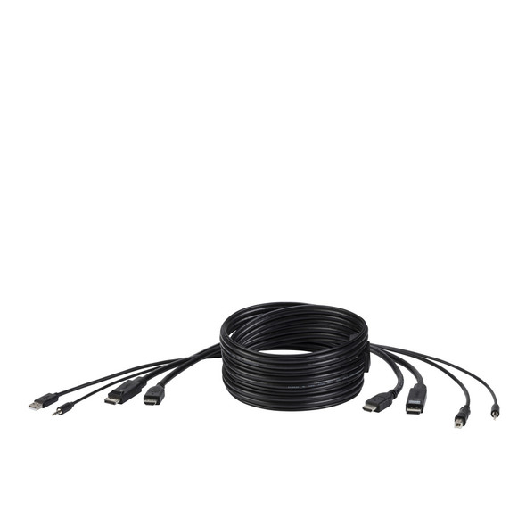Belkin F1DN2CC-HHPP10t KVM cable Black 3 m 745883778867
