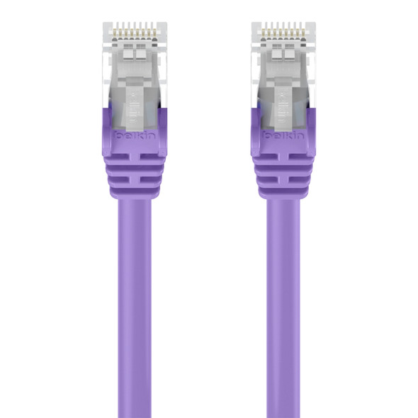 Belkin A3L980-75-PUR-S networking cable Purple 22.86 m Cat6 U/UTP (UTP)