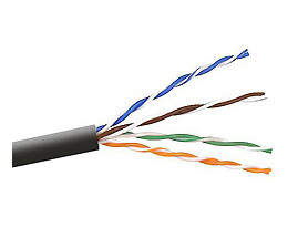Belkin CAT5e Stranded Bulk Cable 500 ft networking cable Black 152.4 m 722868323861