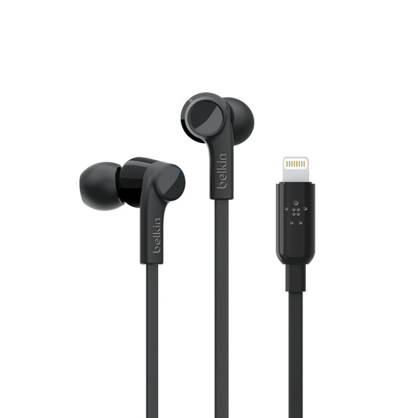 Belkin ROCKSTAR Headphones Wired In-ear Calls/Music USB Type-C Black 745883775514
