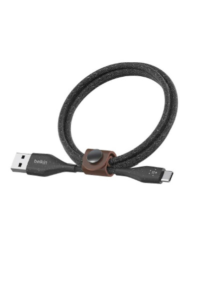 Belkin DuraTek Plus USB cable 1.8 m USB 2.0 USB A USB C Black 745883772681