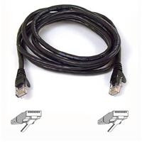 Belkin Cat 5E Patch Cable - 7ft - 1 x RJ-45, 1 x RJ-45 networking cable Black 2.13 m 722868522745