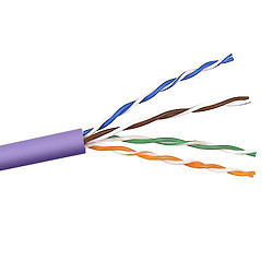 Belkin CAT5e 1000ft networking cable Purple 30.5 m 722868319079